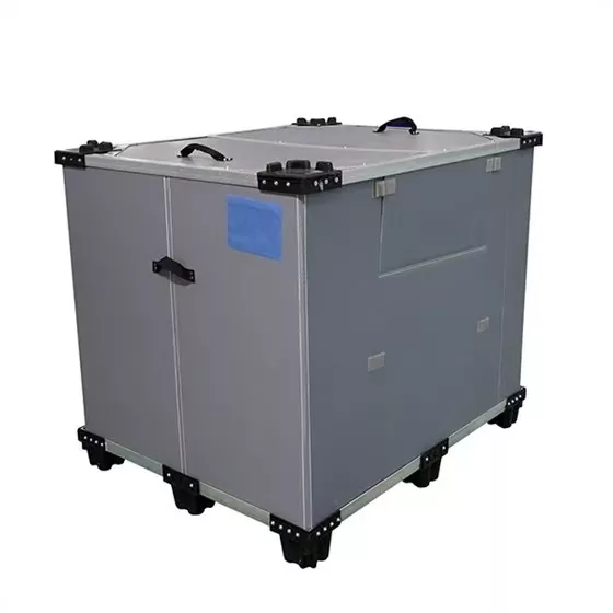 Caja de paletas plegable no estándar
