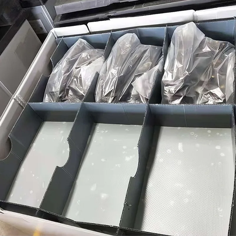 Tablero de revestimiento de caja de collar de paleta de hoja hueca de PP