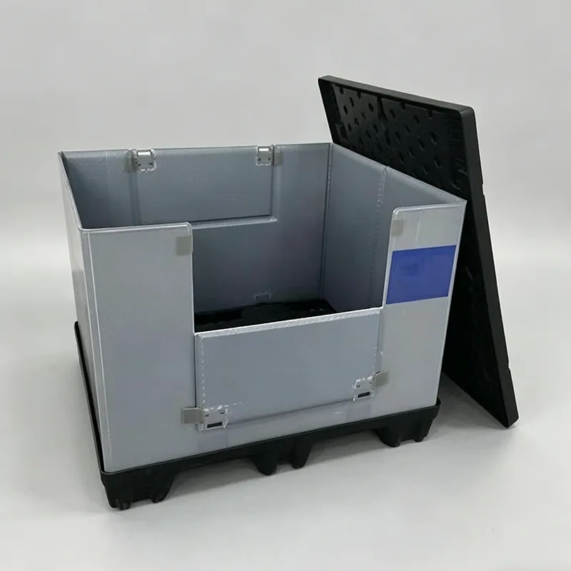 Caja de cuello de paleta de hoja de panal de PP